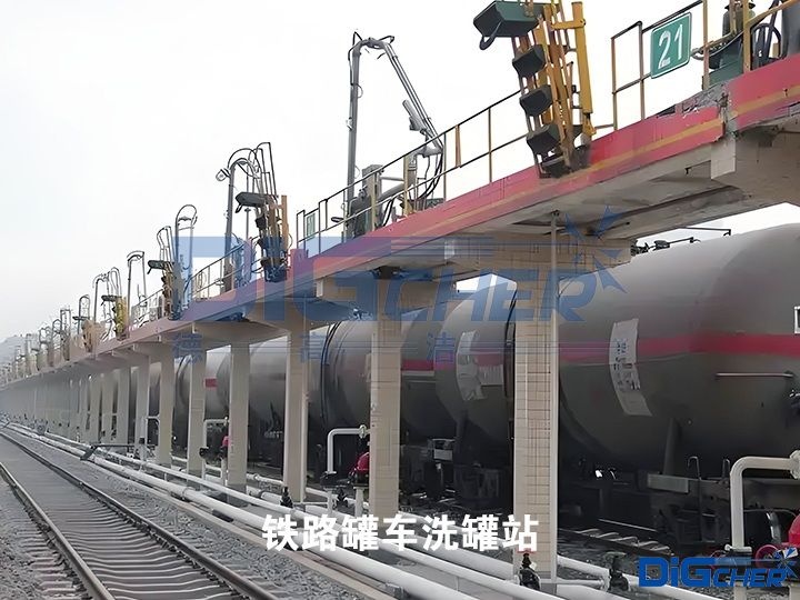鐵路罐車洗罐站
